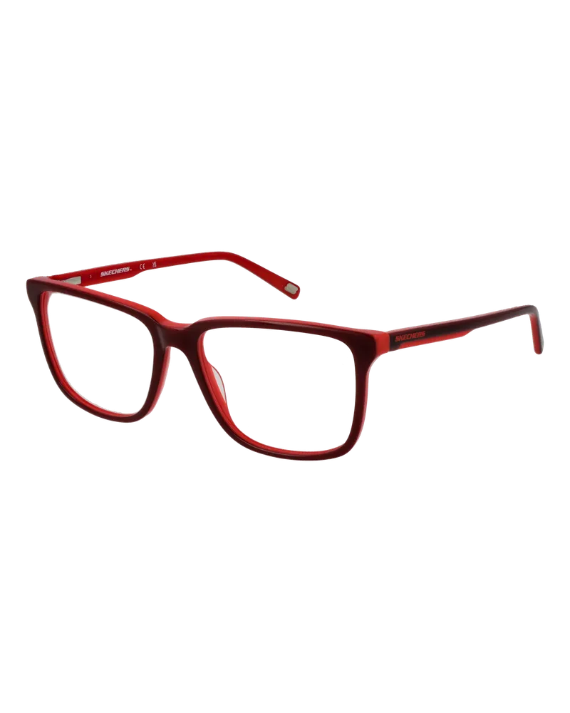 Skechers Brillenfassung SE3386 066 55 Rot