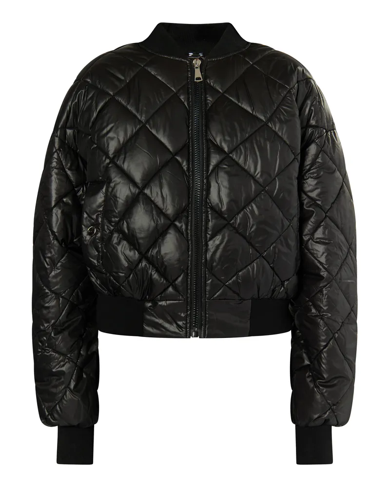 My Mo wattierter Blouson Damen schwarz Schwarz