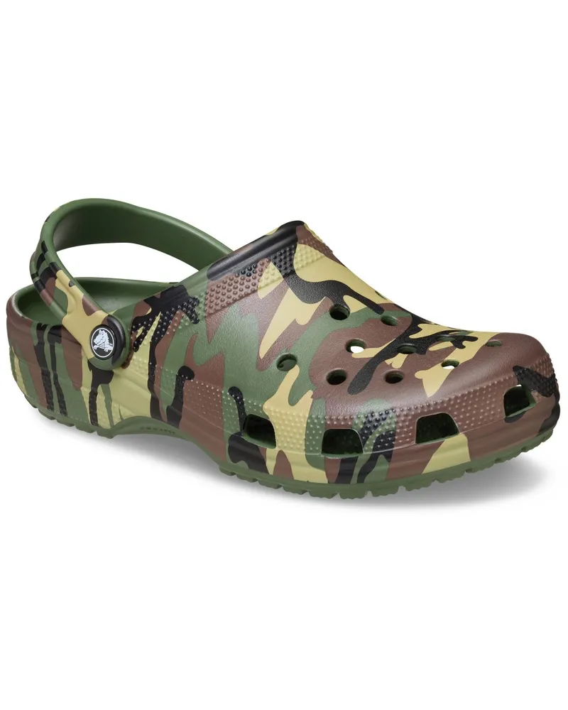 Crocs Classic Camouflage Eva Herren Army Grün Clogs Grün