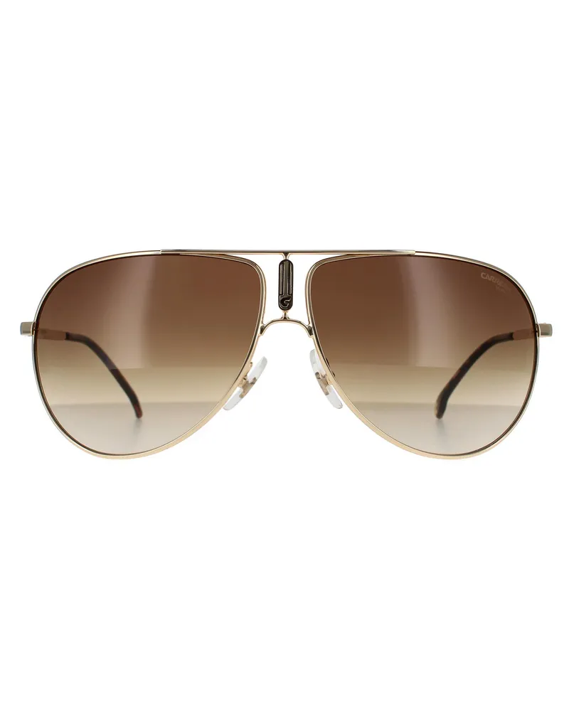 Carrera Aviator Unisex Gold Braun Verlauf Gold