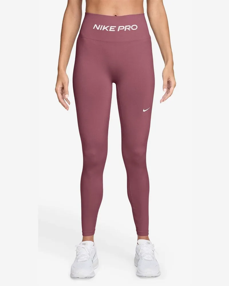 Nike Pro" Leggings für Damen (Rosa Rauch Hellrosa
