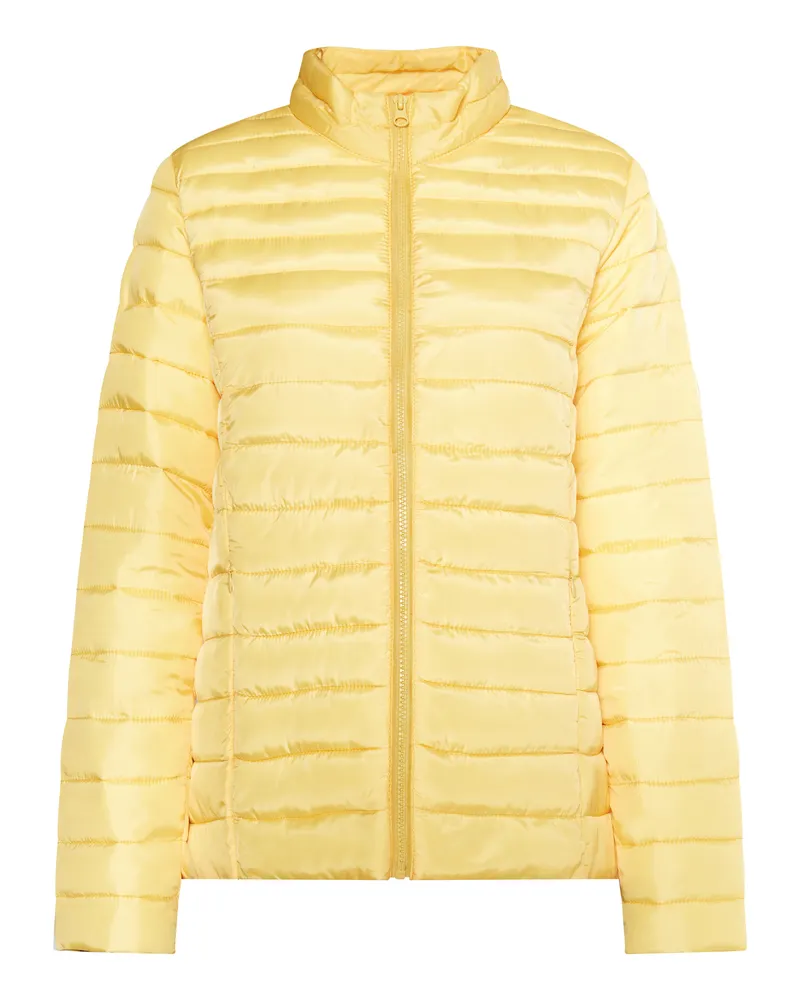 My Mo Leicht wattierte Jacke Damen Höllengelb Gelb