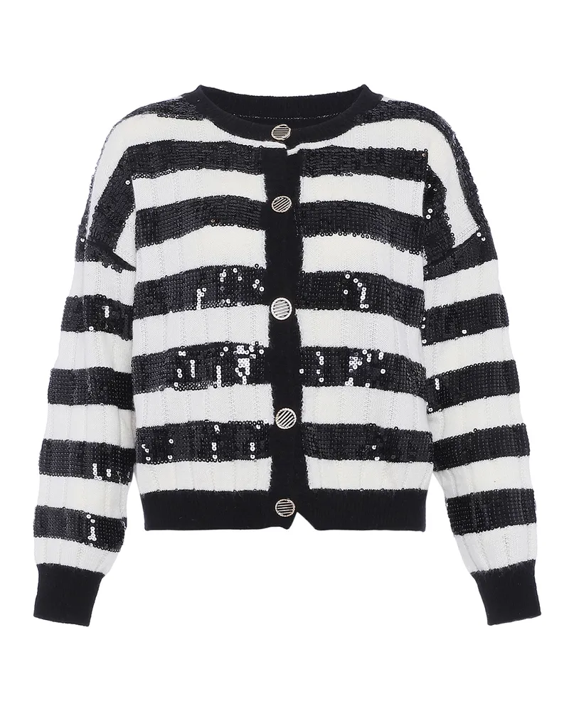 FAINA Pullover für Damen - Schwarz Schwarz