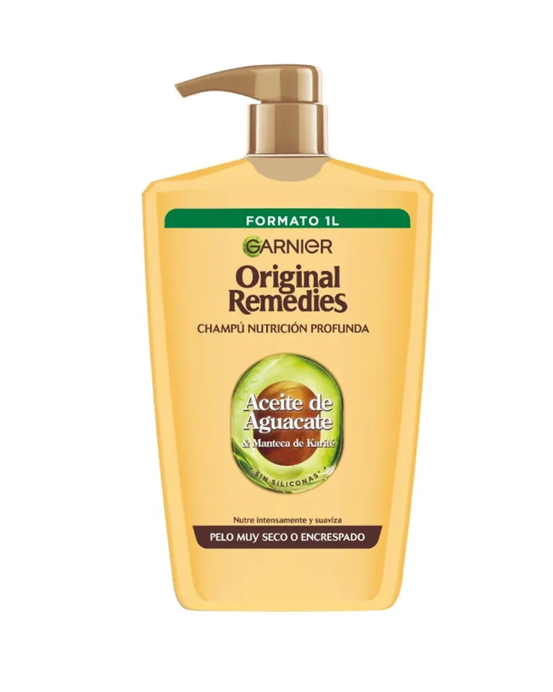 Garnier Original Remedies Avocado- Und Shea-shampoo 1000 ml 