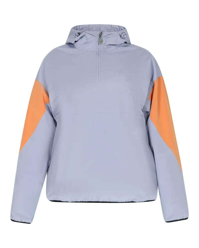 My Mo Blouson Damen Grauviolett Colorblock Lila