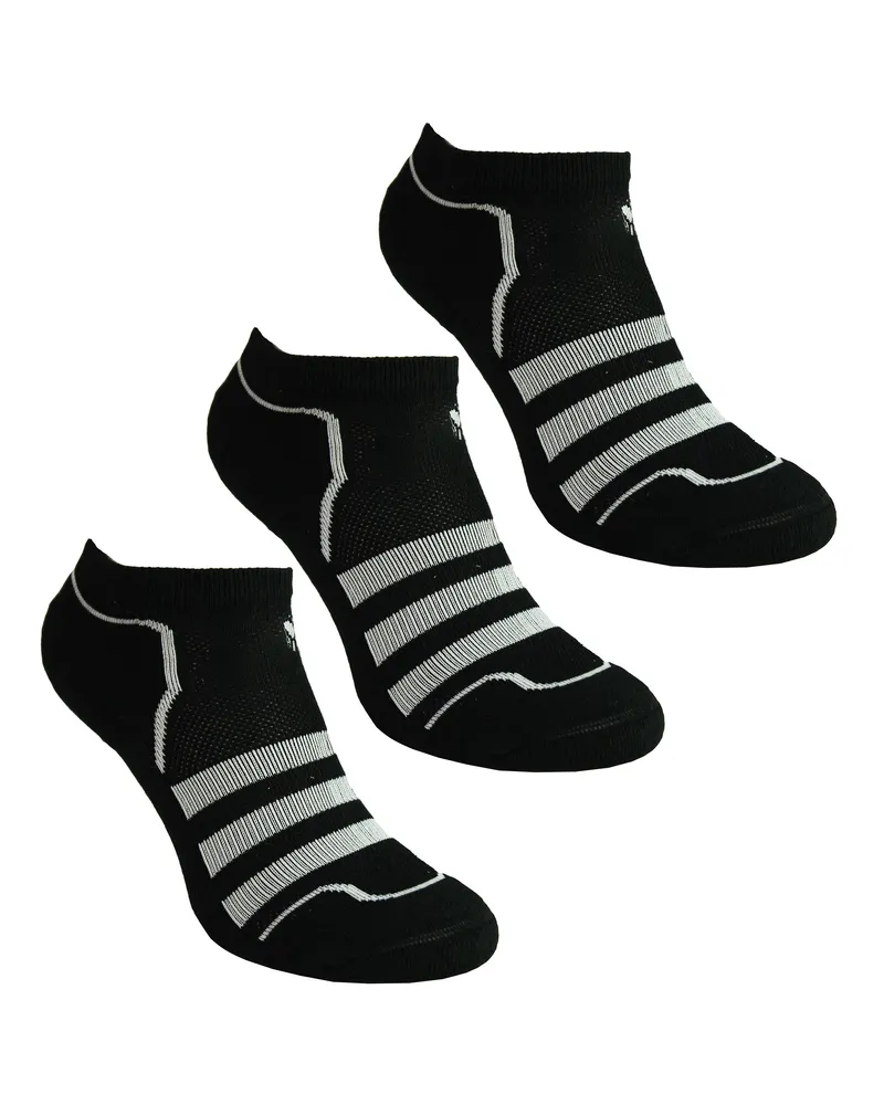 adidas 3er-Pack Ener Liner Unisex Socken Schwarz Weiß