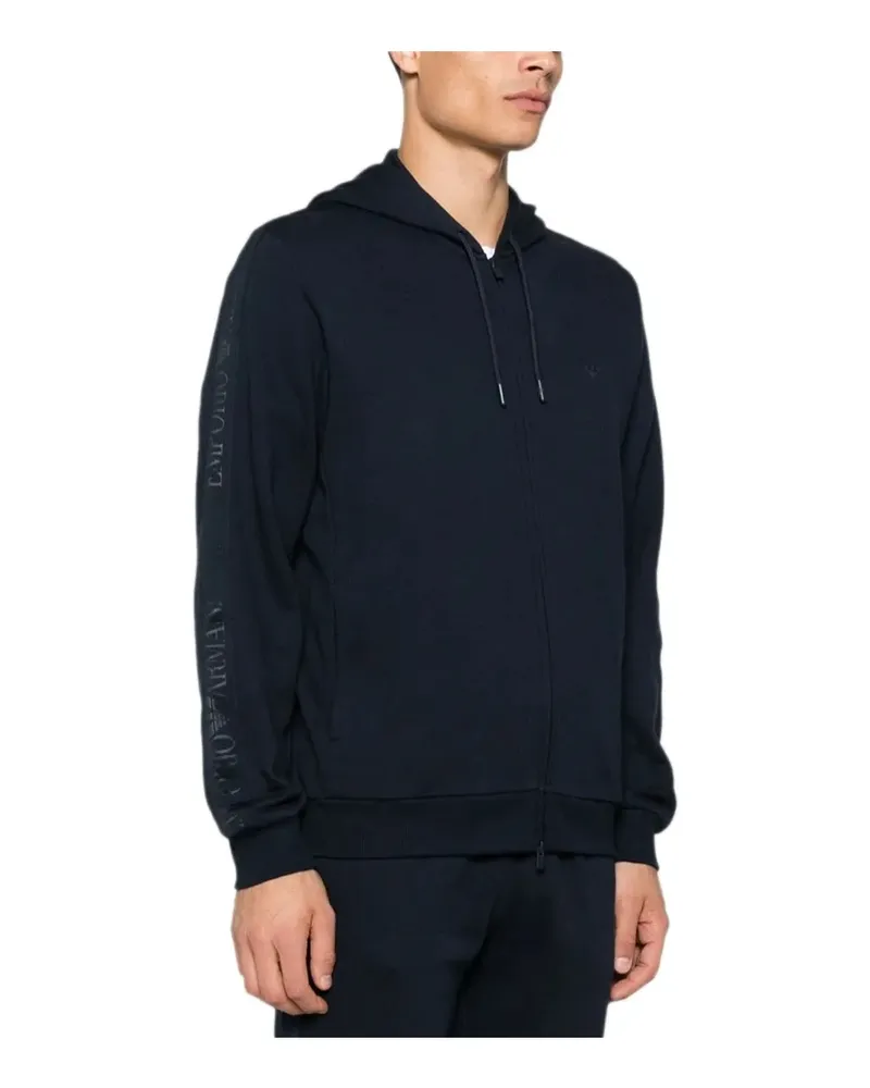 Emporio Armani Herren-Sweatshirt Signature GA Blau