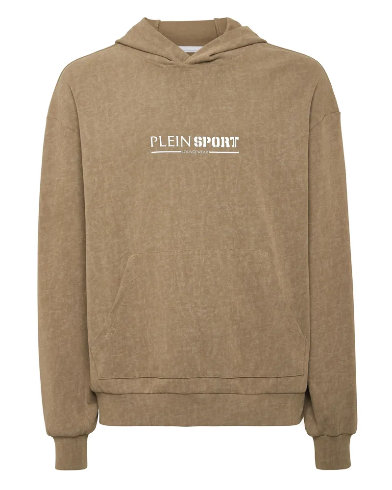 Philipp Plein Cold Dye Hoodie Sweatshirt Ls Grün