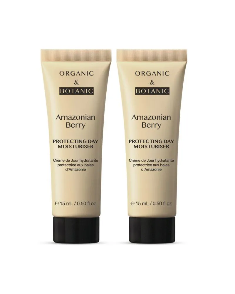 Organic & Botanic Amazonian Berry Anti-Ageing Tagescreme 15ml Duo-Set 