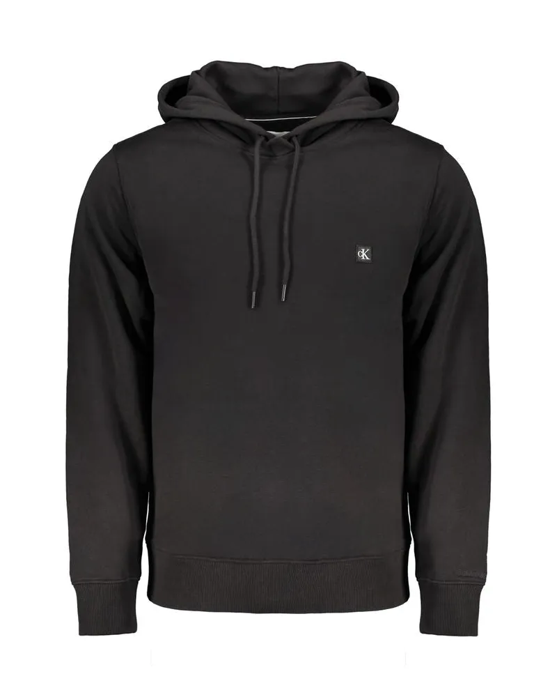 Calvin Klein Nero Baumwoll-Herrenpullover Schwarz