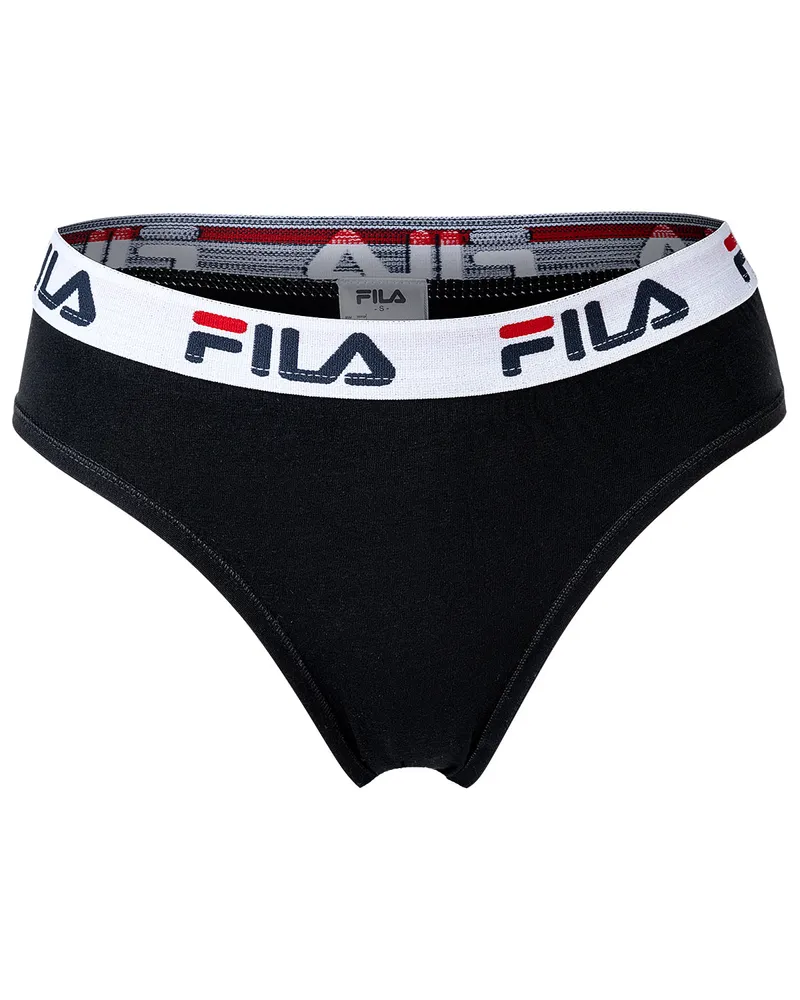 Fila Slip Logo Stretchbund Schwarz