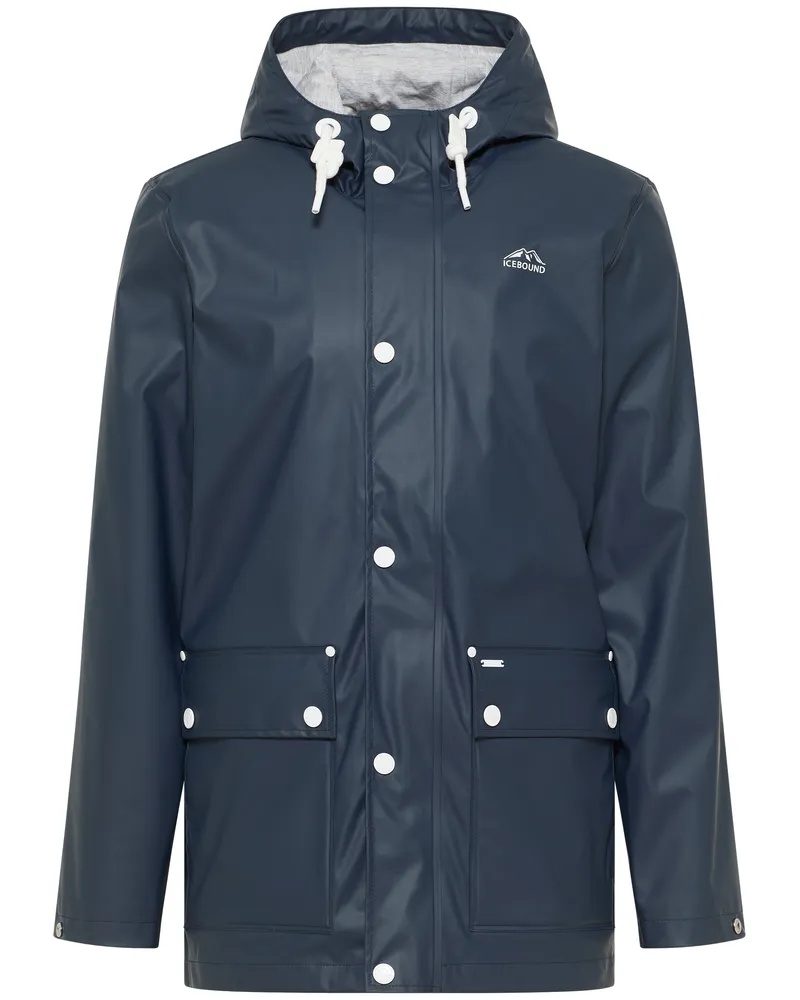 IceBound Regenjacke Herren Marine Marineblau