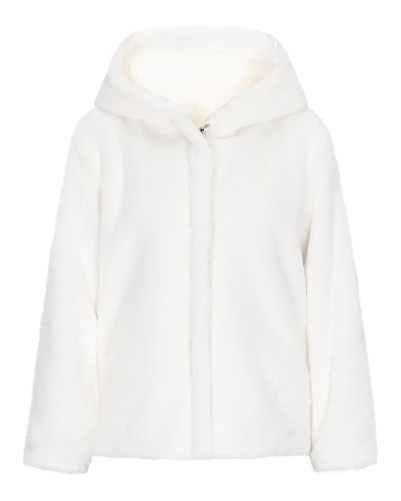 FAINA Jacke Frauen cremefarben Wollweiß