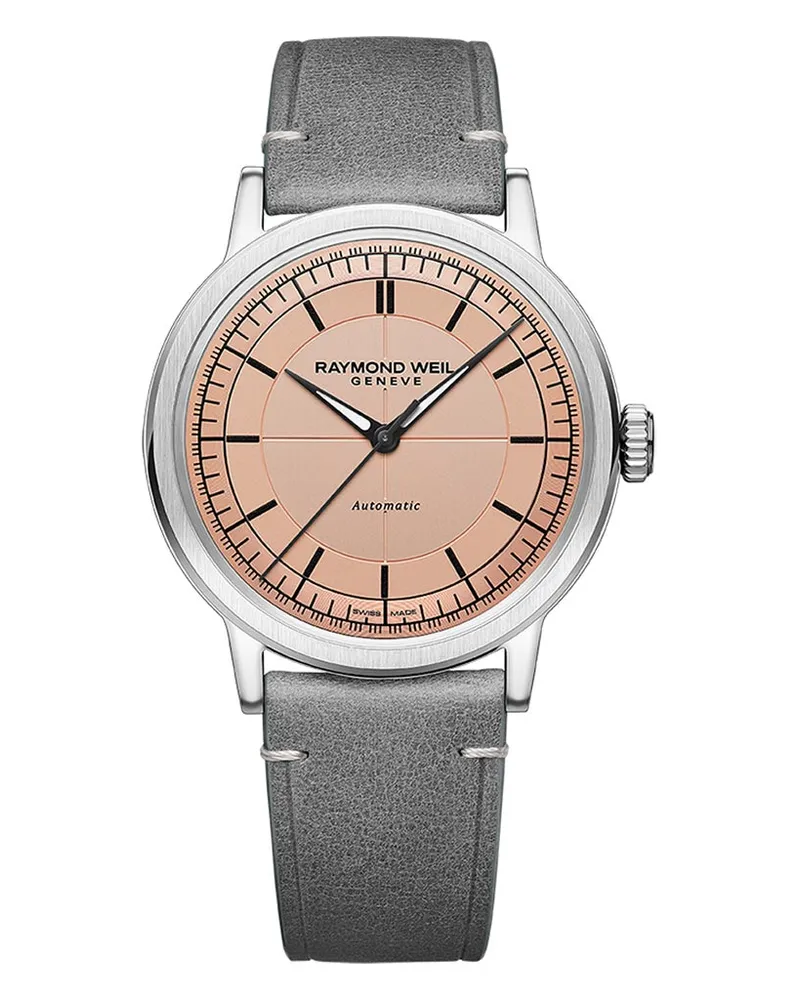 Raymond Weil Geneve Millesime Herren Uhr Grau 2925-STC-80001 Grau