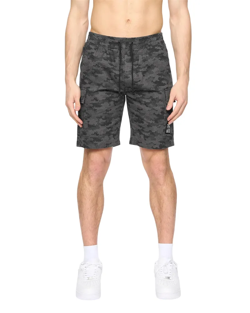 CrossHatch Janscore" Cargo-Shorts für Herren (Dunkelgrau Grau