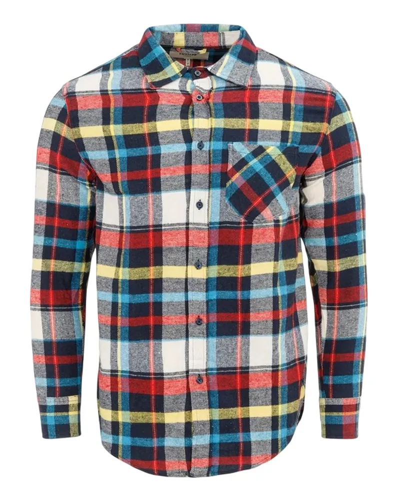 Firetrap Hemd für Herren (Bunt Grün