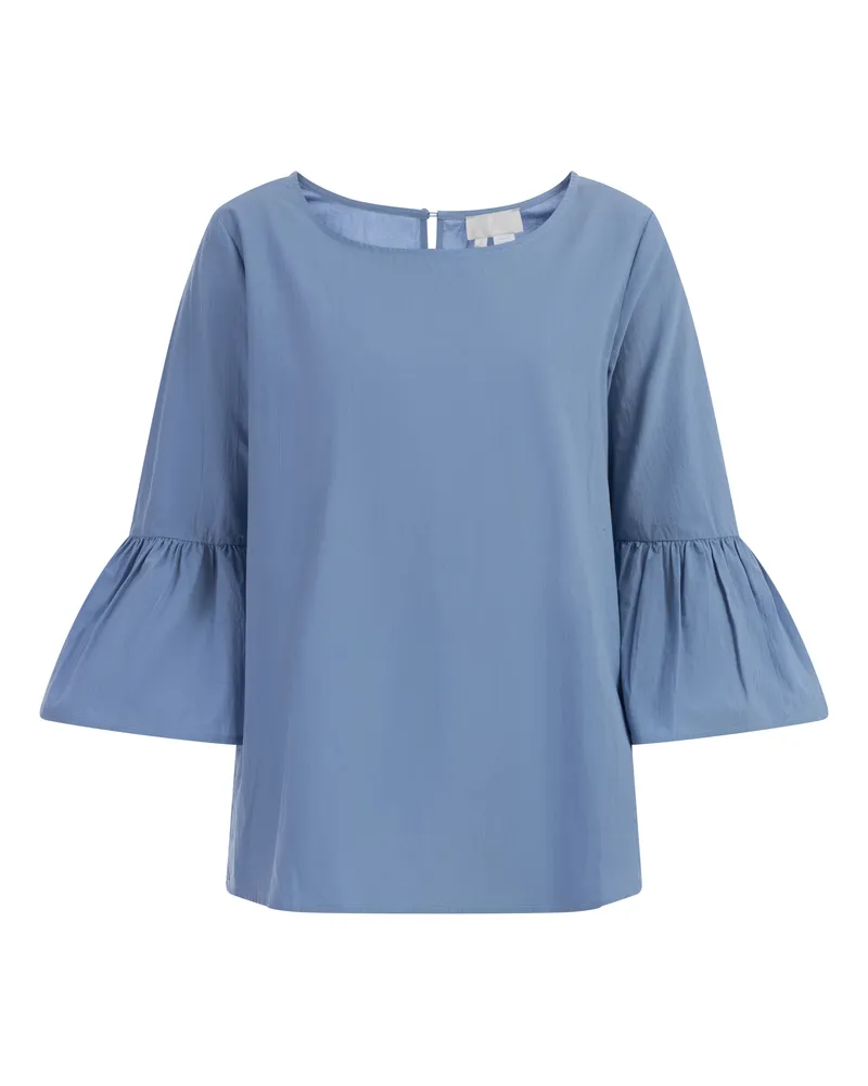 RISA Blouse en coton iridia Blau
