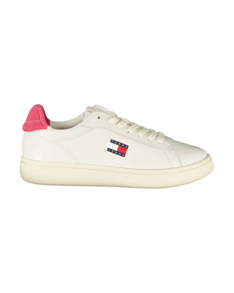 Tommy Hilfiger Bianco Polyurethan Damen-Sneaker - Weiß Weiß