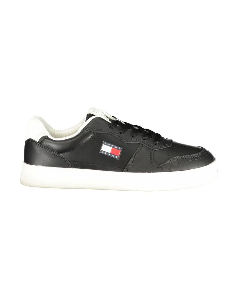 Tommy Hilfiger Polyurethan-Sneaker für Damen - Schwarz Schwarz