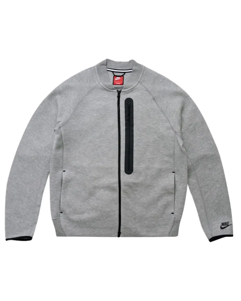 Nike Trainingsjacke Mit Reißverschluss In Schlichtem Grau Grau