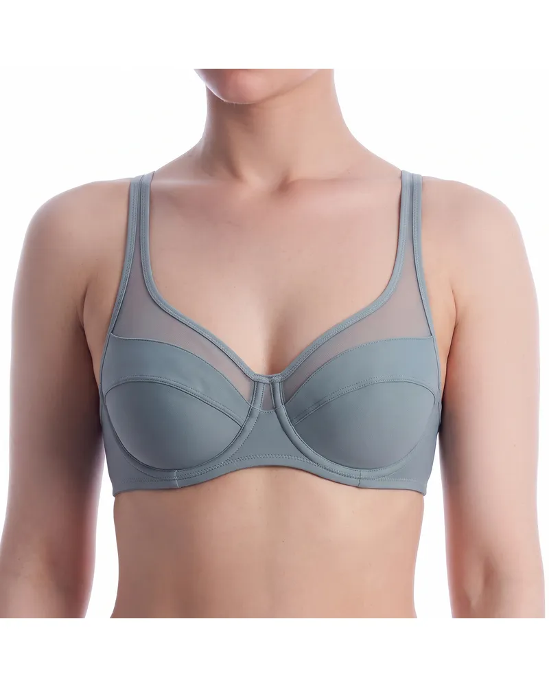 DIM Großzügig geschnittener Bügel-BH für Damen ohne Polsterung 3983 Grün