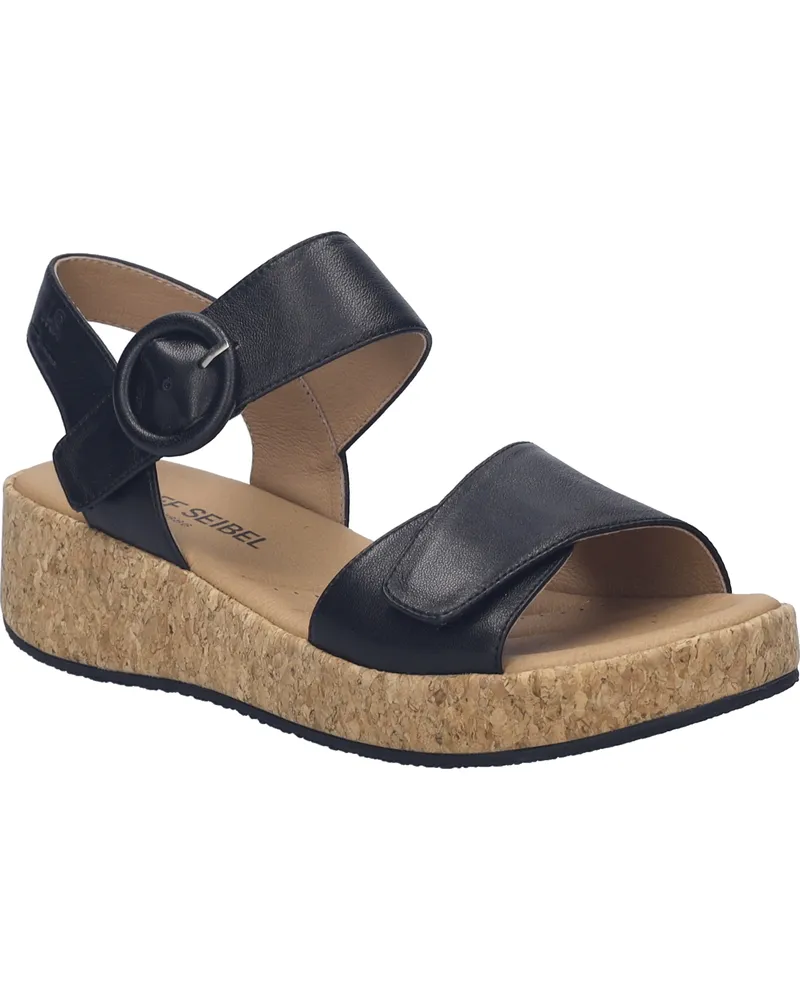 Josef Seibel Damen Sandale Evita 05 in schwarz Schwarz