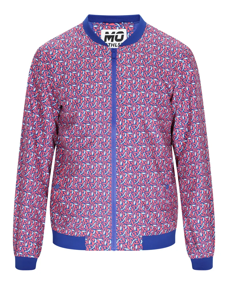 My Mo Jacke Herren koralle Korallenrot