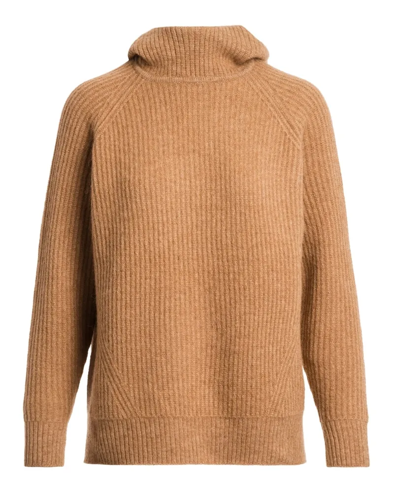 Parajumpers Tory Strick-Hoodie, bequeme Passform - Braun Braun