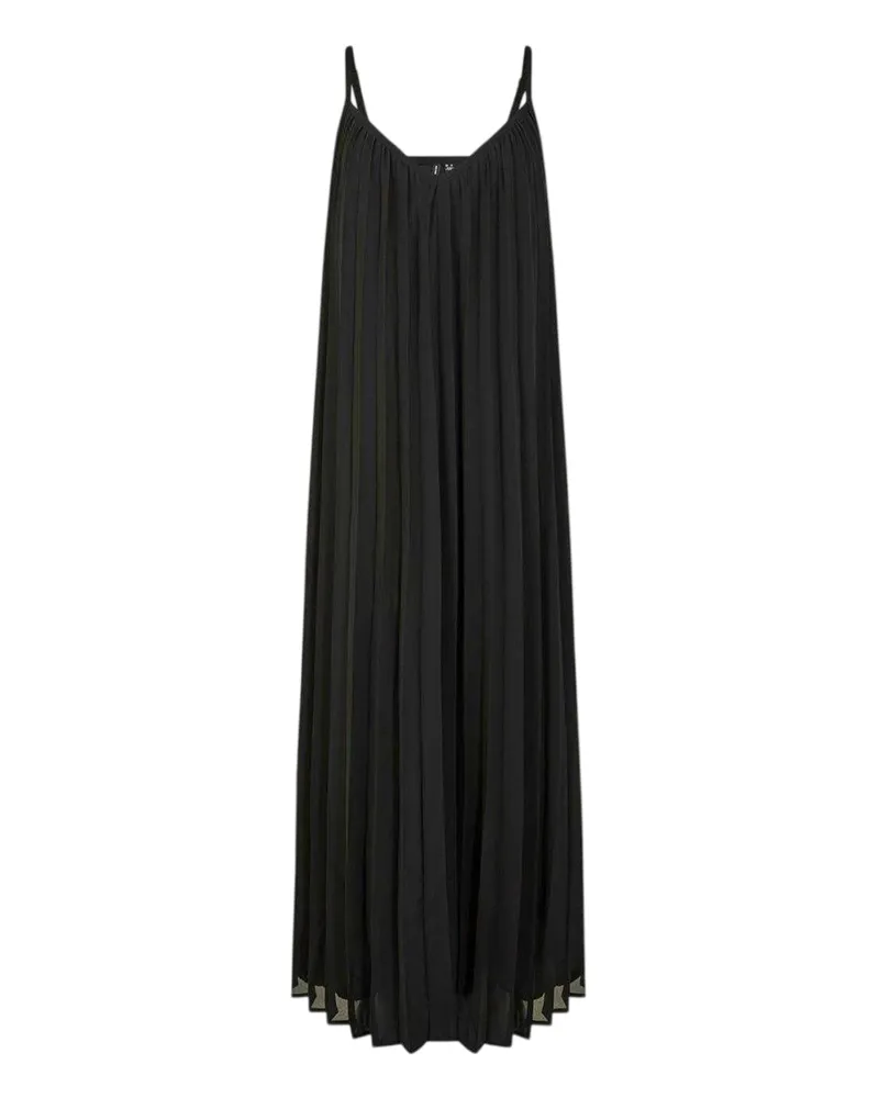 Vero Moda Katy" Maxikleid für Damen, Spaghetti-Träger (Schwarz Schwarz
