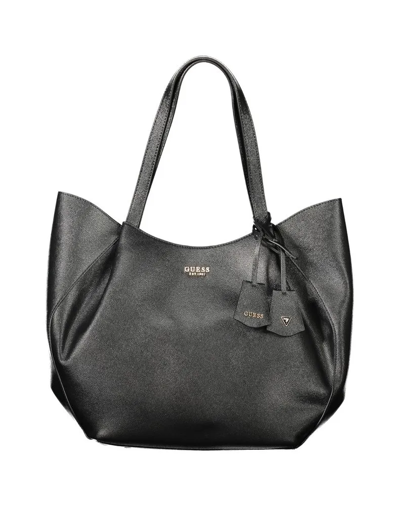 Guess Polyethylen-Handtasche - Schwarz Schwarz