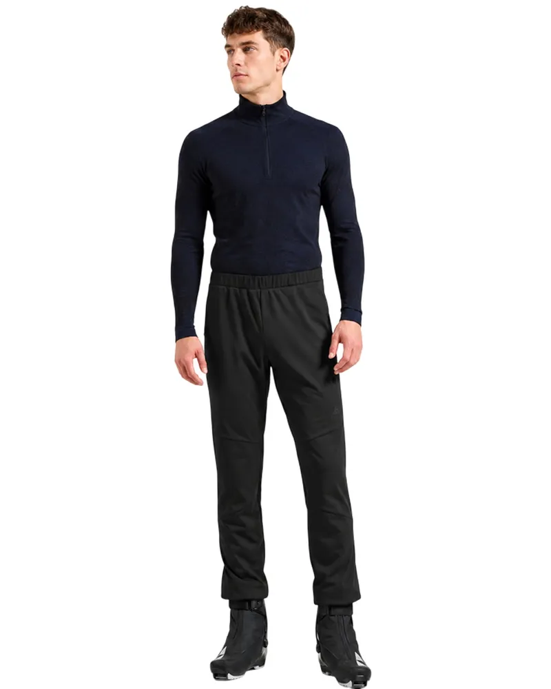 Odlo Essentials" Skihosen für Herren, Unifarben (Schwarz Schwarz