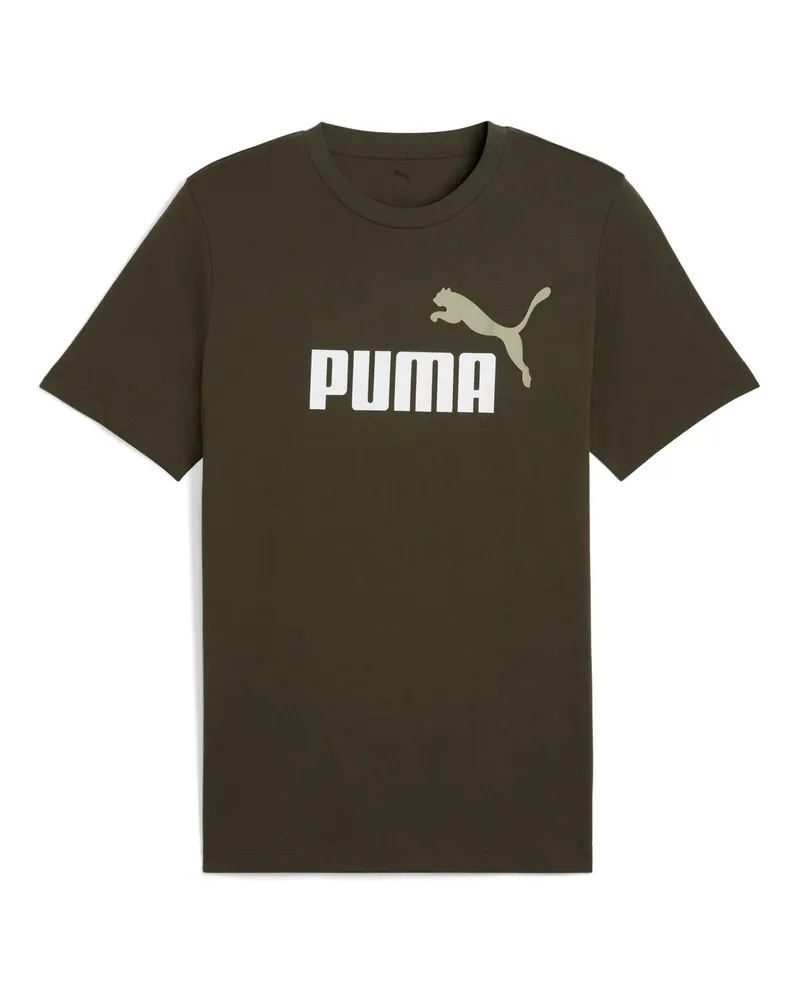 Puma Ess  Color No.  Logo Tee T-Shirt Grün