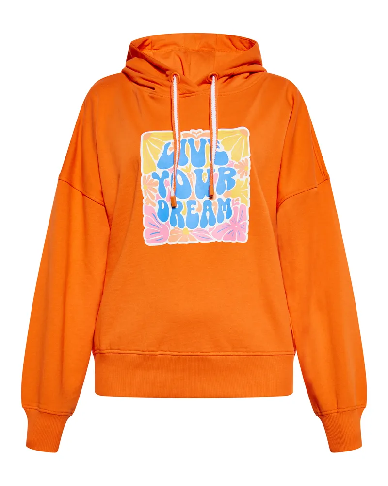 My Mo Kapuzenpullover, Damen - Orange Orange