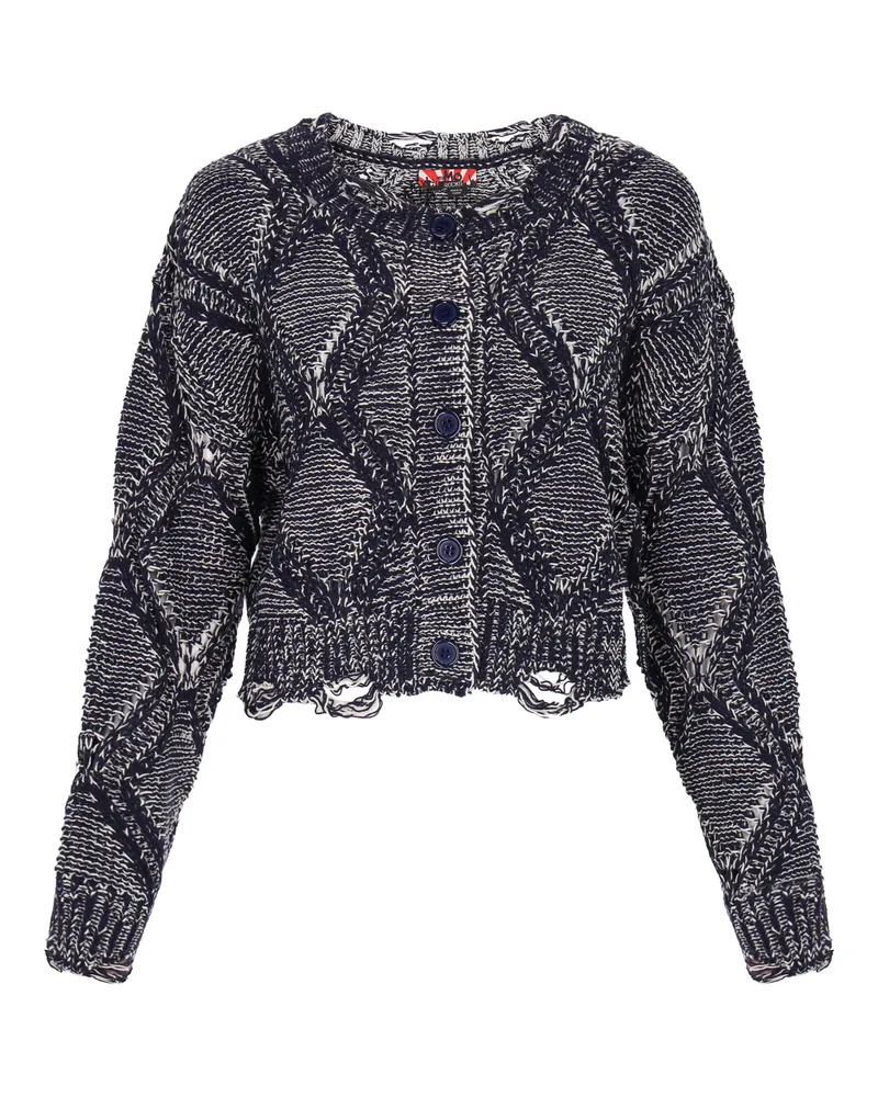 My Mo Strickjacke - Marineblau Marineblau