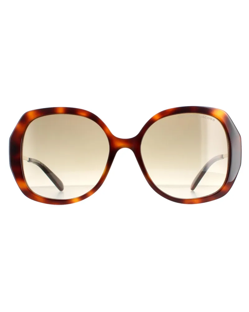 Marc Jacobs Schmetterling Damen Havanna Braun Farbverlauf MARC 581/S Braun