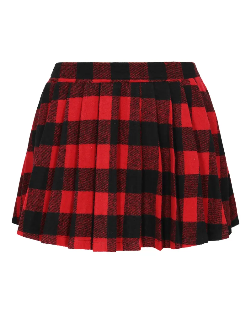 My Mo Rock Frauen schwarz rot kariert Schwarz
