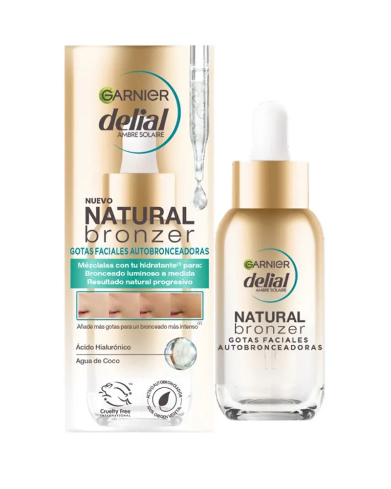 Garnier Natural Bronzer Selbstbräuner-gesichtstropfen 30 ml 