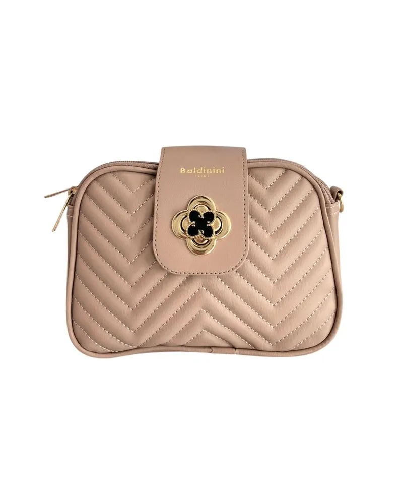 Baldinini Beige PU Damen Umhängetasche Beige