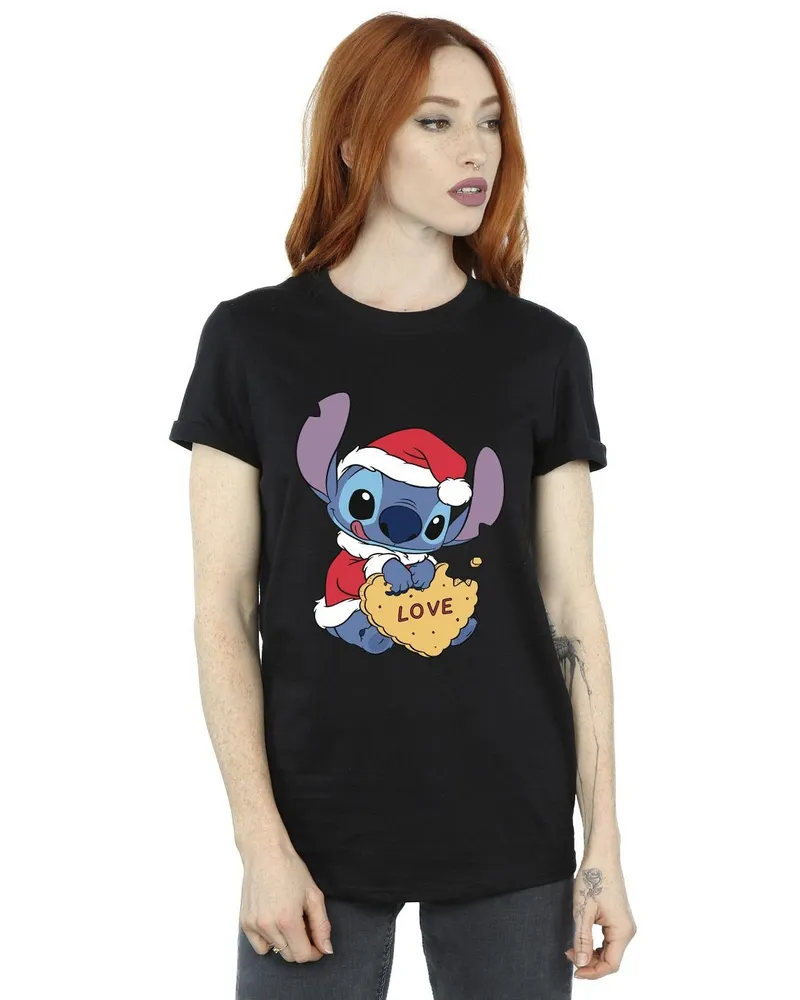 Disney T-Shirt für Damen (Schwarz Schwarz
