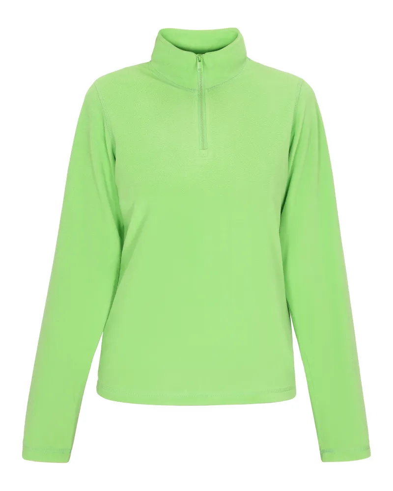 My Mo Fleecepullover für Damen - Grün Grün