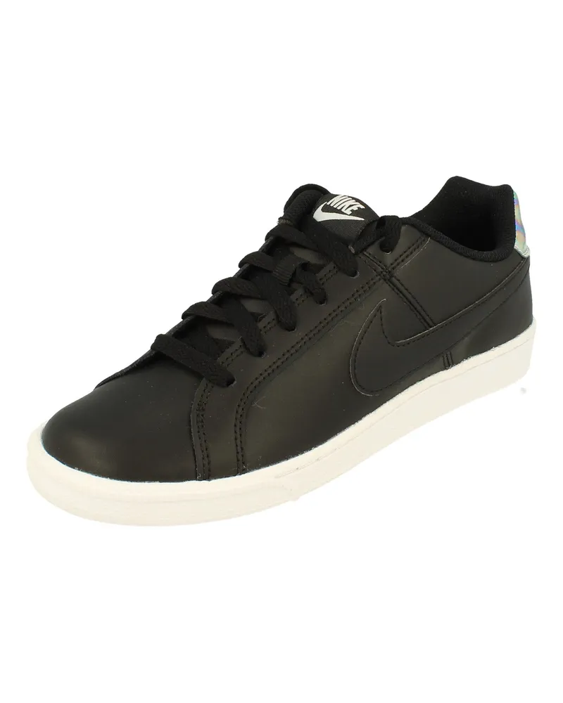 Nike Damen Court Royale Schwarz Turnschuhe Schwarz