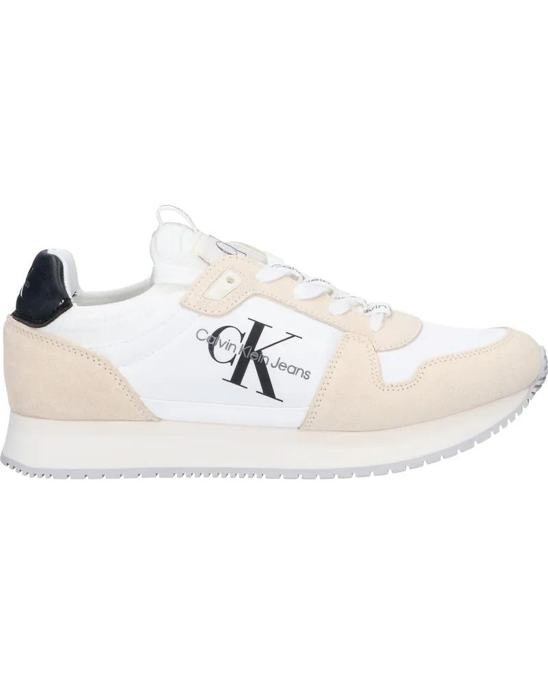 Calvin Klein Weiße Sneakers für Damen von Weiß