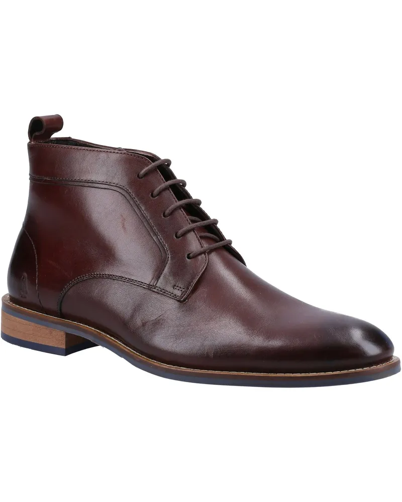 Hush Puppies Declan Schnürleder Herrenstiefel braun Braun