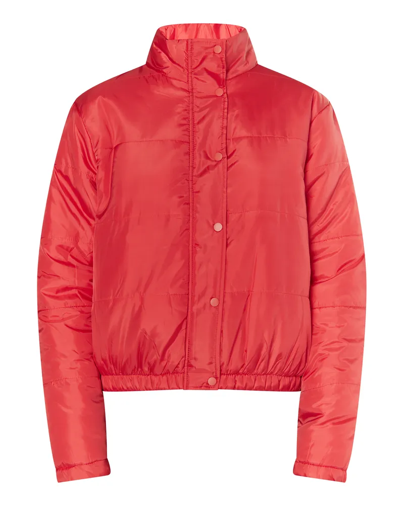 My Mo Leicht wattierte Blousonjacke Damen verrotten Rot