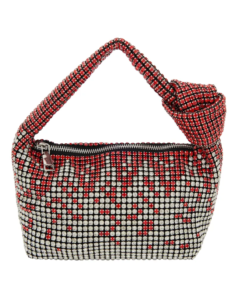 My Mo Handtasche Handtasche Frauen Rot Silber Rot