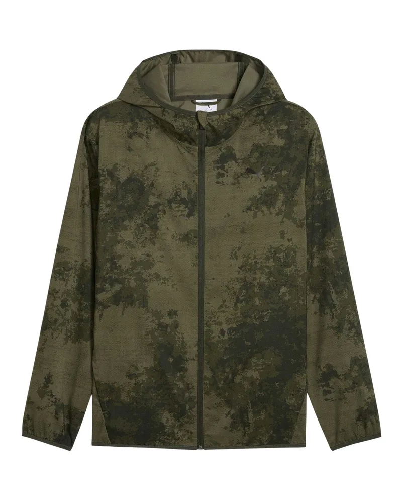 Puma Monay" Jacke für Herren, mit Kapuze (Dunkel-Olive Oliv