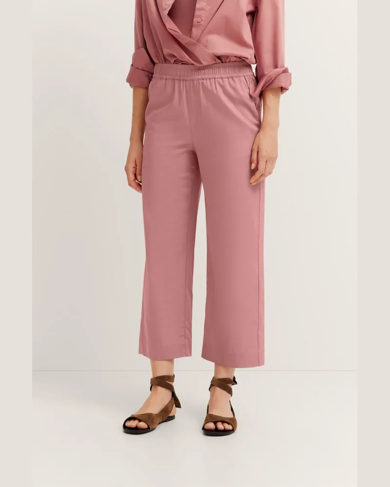 Bugatti Damen Hose mit flexiblem Bund Rosé