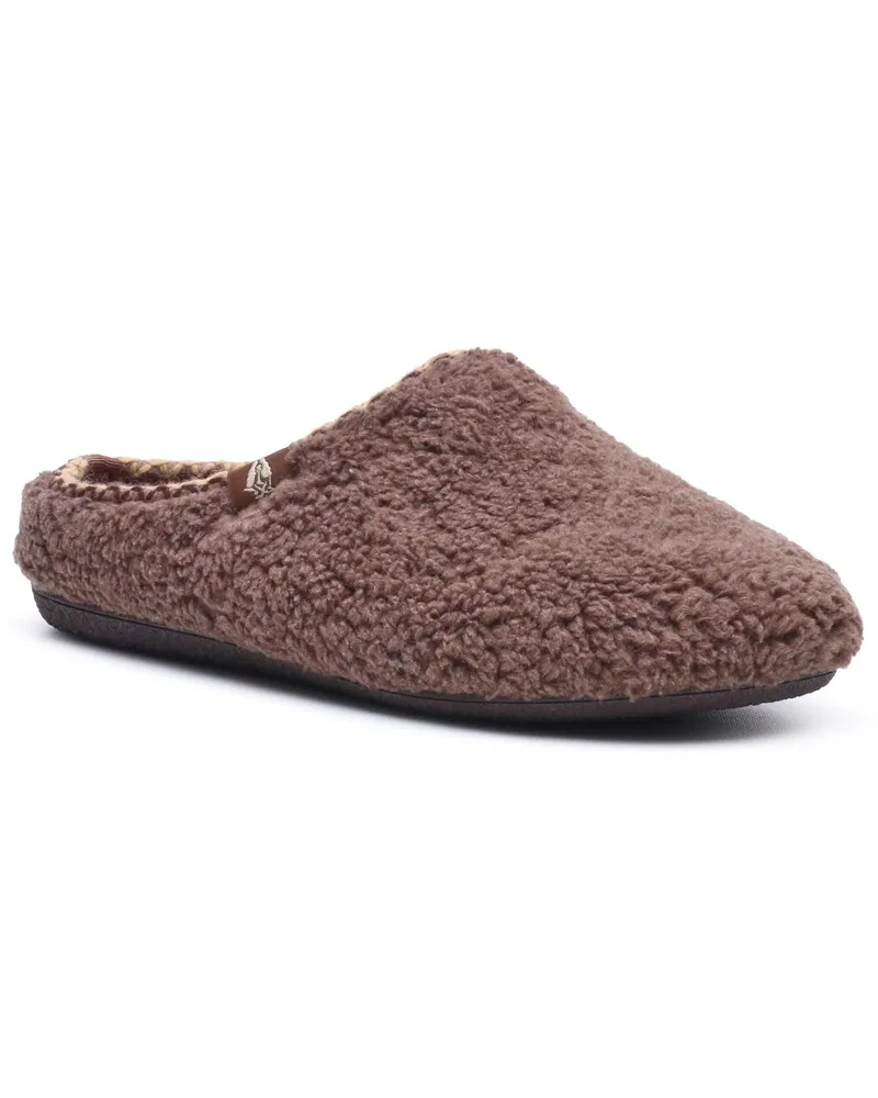 Hush Puppies Gute Textil Damen Schokoladenhausschuhe Schokoladenbraun