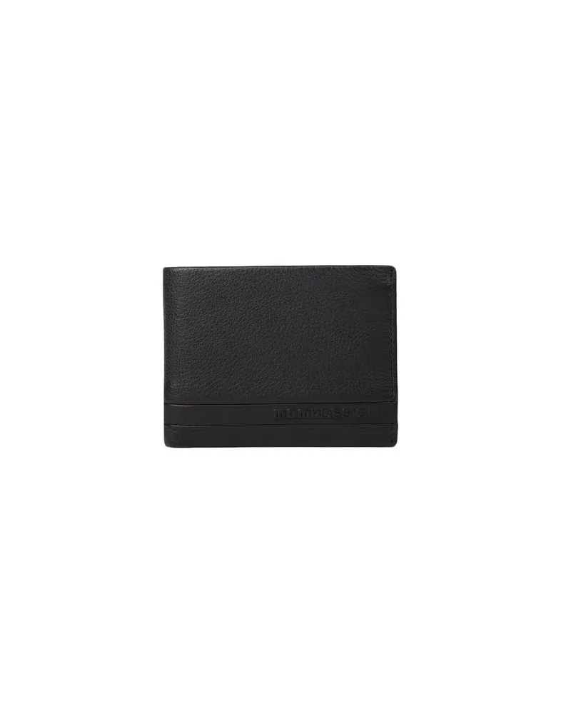 MOMO DESIGN Geldbörse Schwarz Schwarz