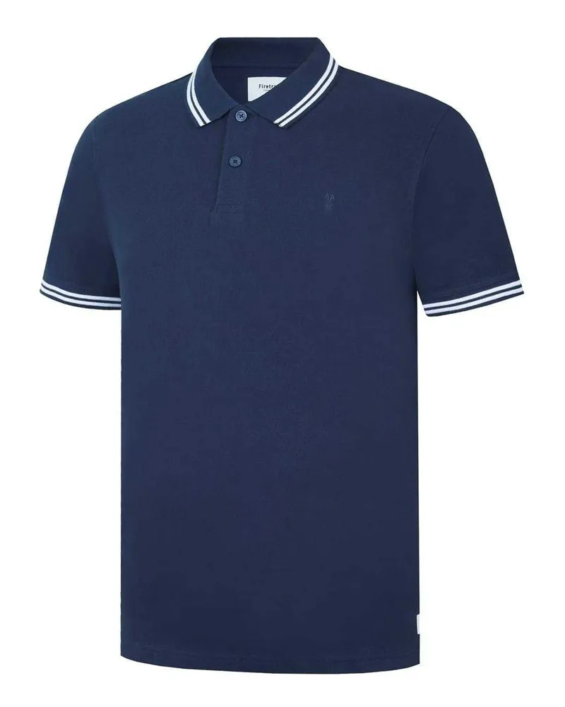 Firetrap Lazer" Poloshirt für Herren, Baumwolle (Marine Marineblau